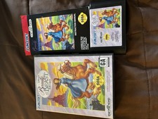 Disney's Beauty and the Beast: Belle's Quest Sega Genesis CIB 1993 -