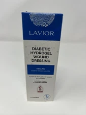 Lavior Diabetic Hydrogel Wound Dressing 1 fl. oz 30mL Exp. 07/2026 - NEW