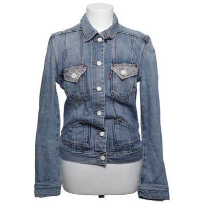 LEVI'S Engineered Jeans, Jeansjacke, Damen, Größe: M, Engineered, Blau #JBg