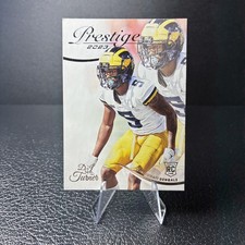2023 Panini Prestige - Rookies DJ Turner #331 (RC) Michigan Wolverines