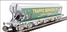 Bachmann 38-427 Covered Bogie Hopper Wagon Traffic Services Limited, OO Gauge