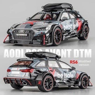 Racing Die-Cast Alloy Modellauto - Stylisches Sammlerstück Top 1:24 RS6 Geschenk
