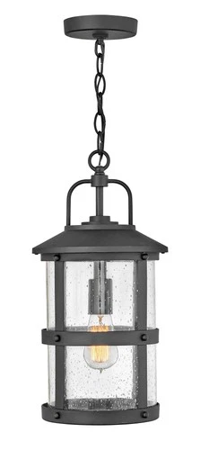 Lakehouse 17 3/4" High Black 5 Watts Outdoor Hanging Light - Picture 2 of 2