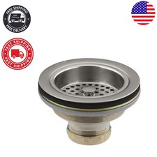 Vibrant Stainless Duostrainer Drain Strainer Basket - Effortless Kitchen Upgrade