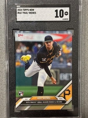 2024 Topps Now - Paul Skenes #667 /10479 (RC)