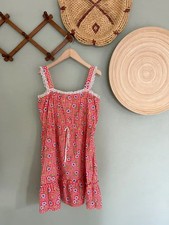 Vintage Girls Gingham Dress Size 6 Cottagecore