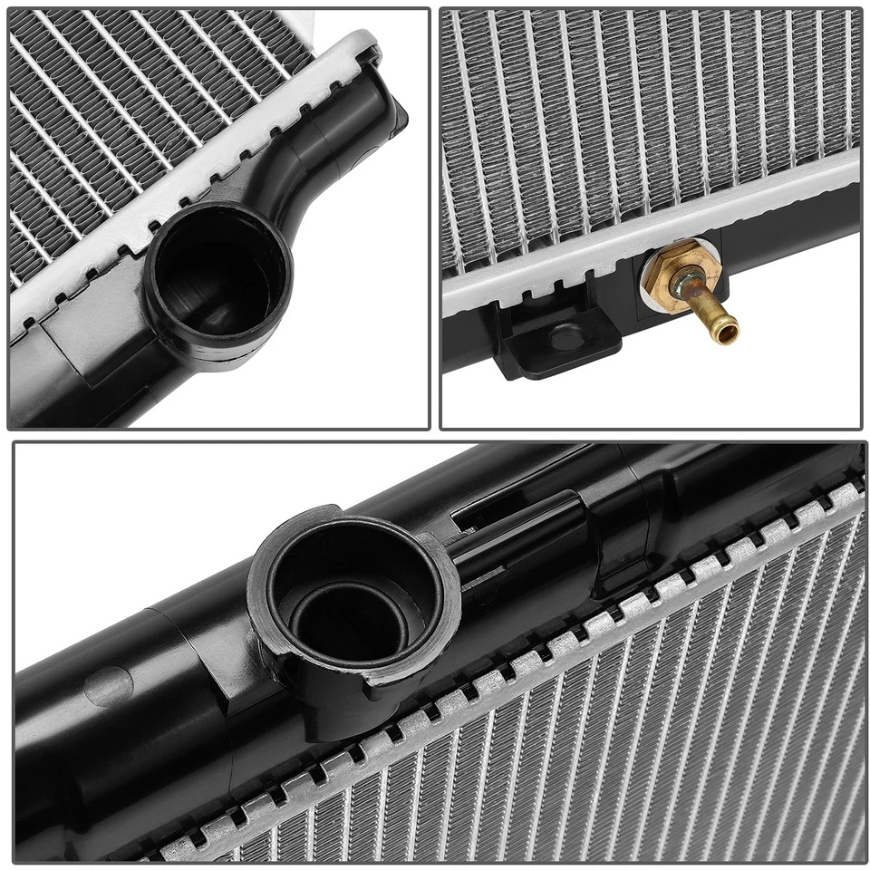 Radiador para Nissan Máxima Infiniti I30 AT 1995-1999 estilo OE núcleo de aluminio 1752 Foto 4 de 4