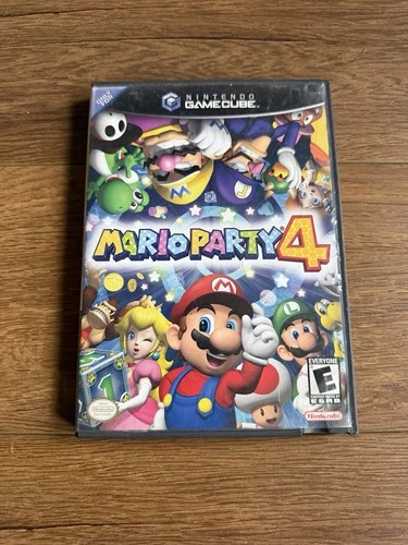 Mario Party 4 (Nintendo GameCube, 2002) Complete w/ Manual Tested Fast Ship!