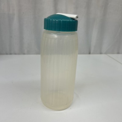 Rubbermaid Sippin  Saver 32oz Teal Ribbed Water Drink Bottle w/ Lid No Straw