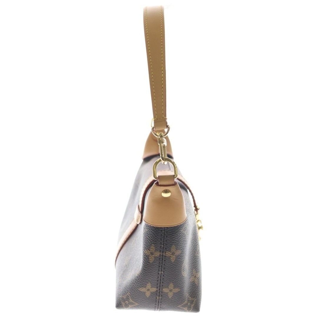 LOUIS VUITTON Monogram Pochette Mia PVC Leather One Shoulder Bag Brown Used e8be image 3