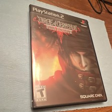 Square Enix - Dirge of Cerberus - PlayStation 2 NTSC-U/C - Manual Included