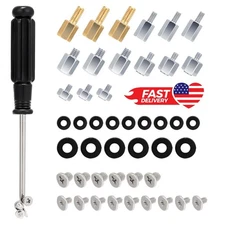 46PCS M.2 NVMe SSD Mounting Screws Kit for Asus Gigabyte ASRock Motherboards new