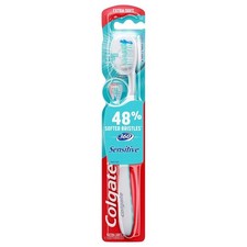 Colgate 360 Enamel Health Extra Soft Toothbrush for Sensitive Teeth 1 Pack 