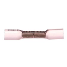 Heat Shrink Butt Connector Wire, Solderless, Fits 22-18 Wire Range, Red, Pack...