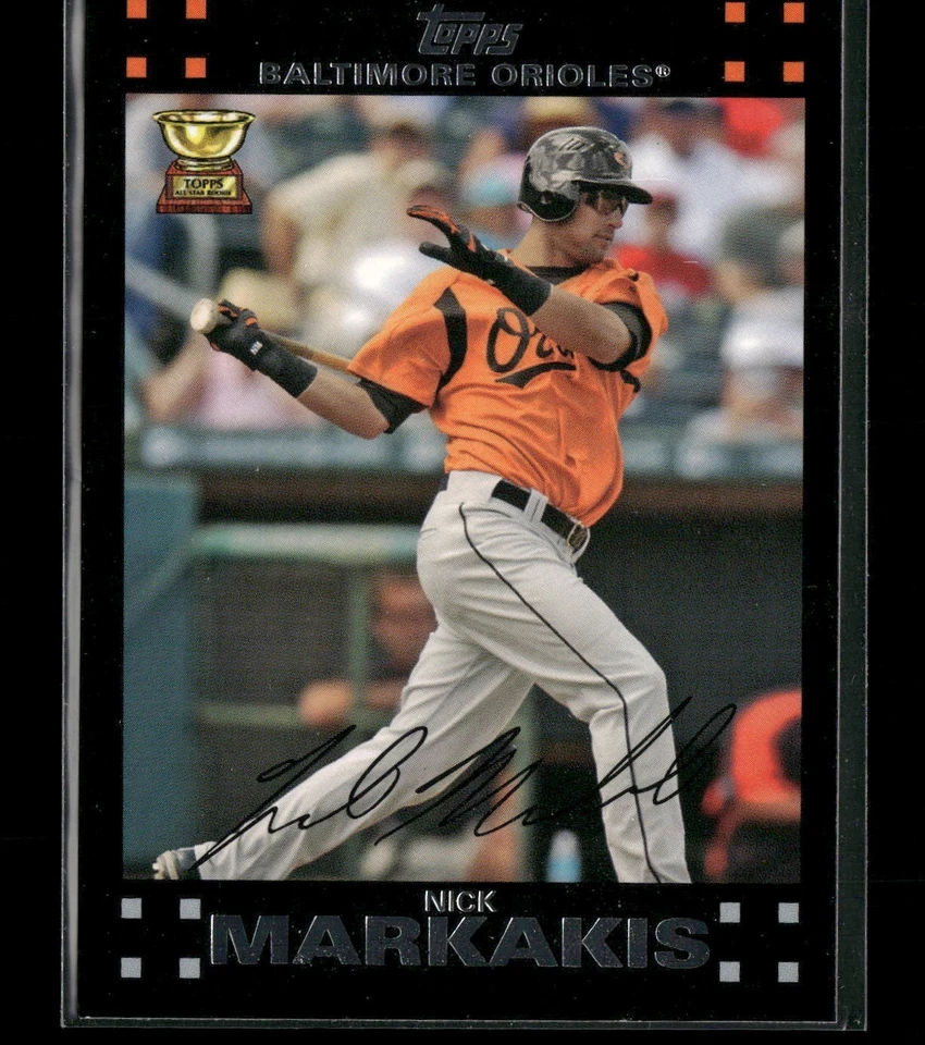 2007 Topps Nick Markakis #113 - Baltimore Orioles - Lot of 2 - Image 2 of 4