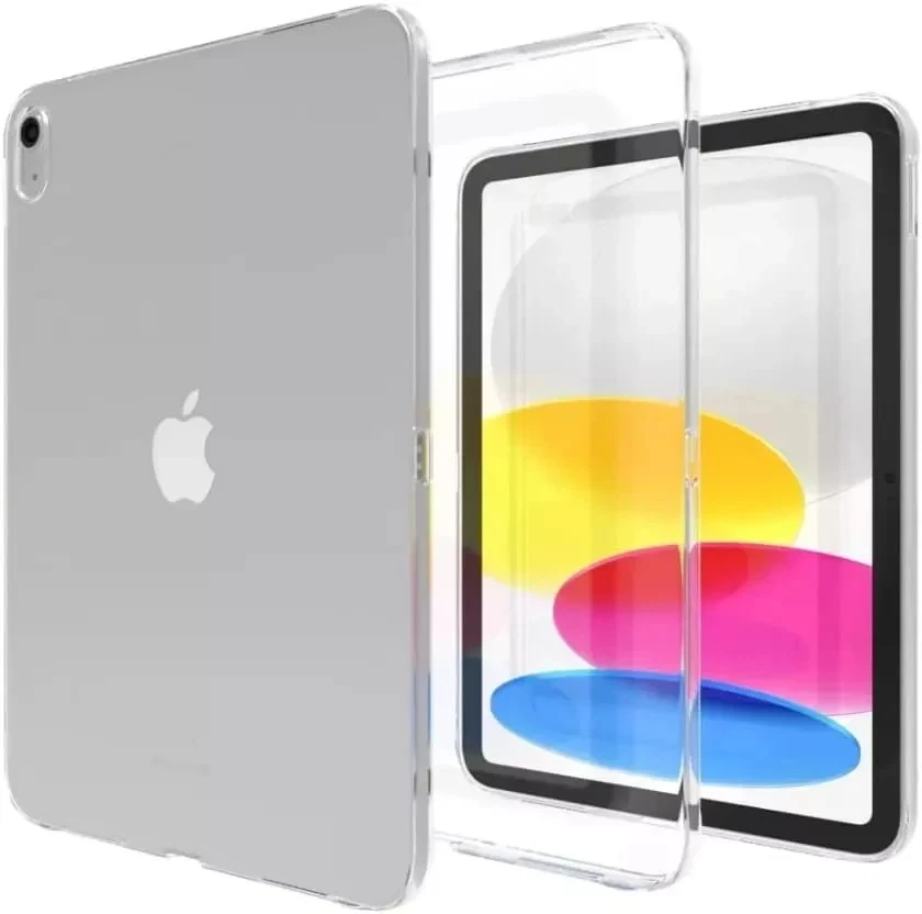 TPU Case For iPad 10/9/8/7 Gen Air 5 Pro 12.9 Mini 123 Clear Silicone Soft Case - Image 2 of 4