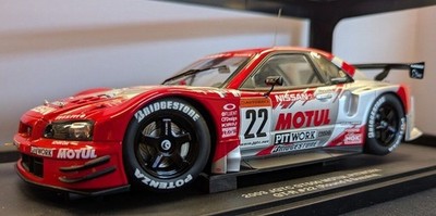 AUTOart 1/18 Nissan 2003 JGTC GT500 Motul Pitwork GT-R #22 Suzuka Model Japan