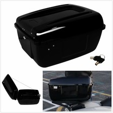Police Saddlebag Top Box Trunk Fit For Harley Electra Glide Flhtp Flhp Vivid