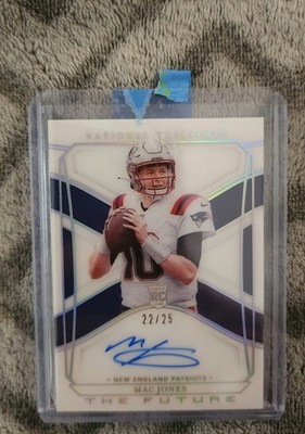 2021 Panini National Treasures-Mac Jones The Future Rookie Auto  /25