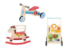 Playtive Holz Aktiv-Spielzeuge Schaukelpferd ...