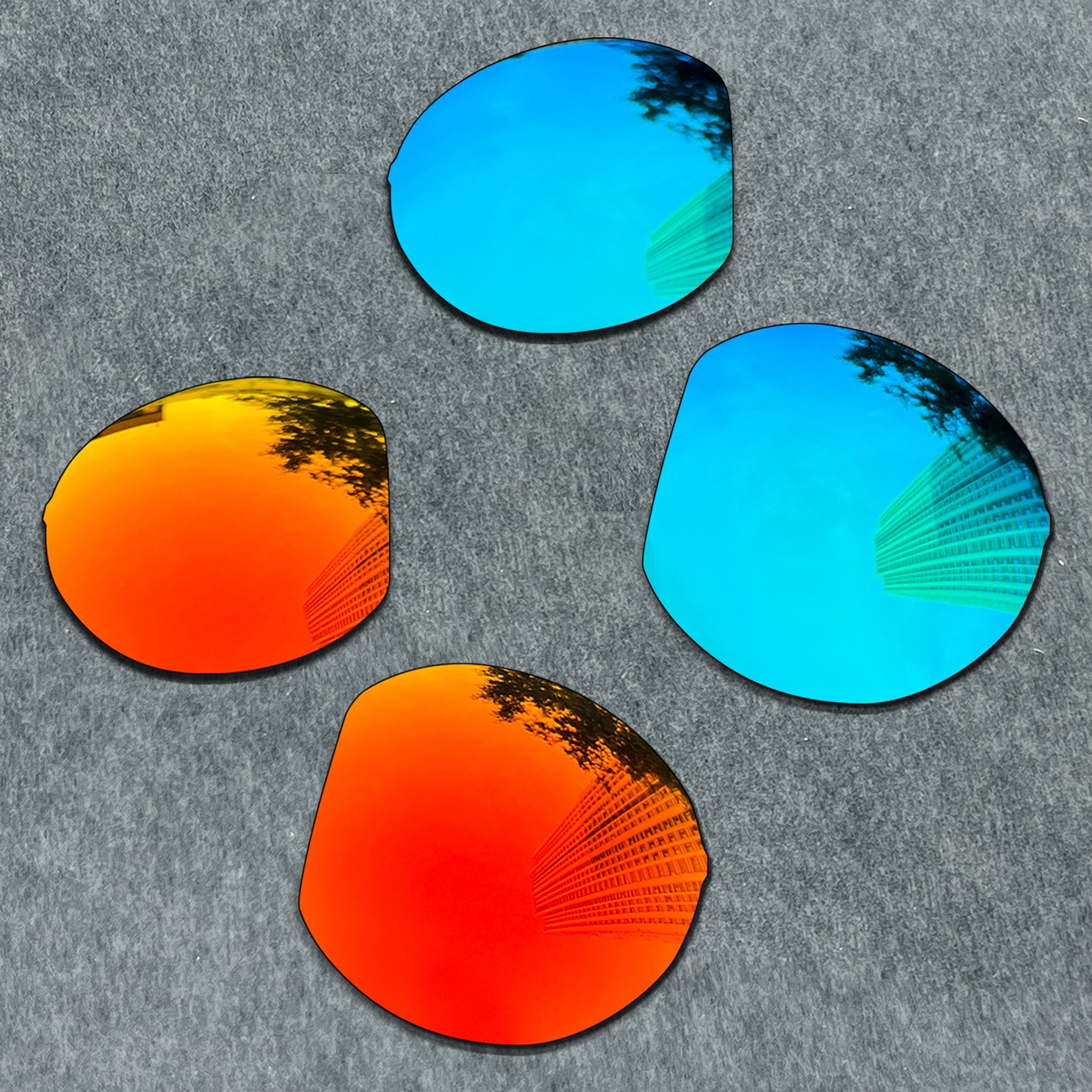 Lenti di ricambio polarizzate per occhiali Oakley HSTN
