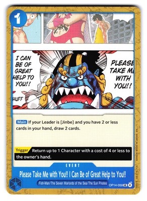 Please Take Me with You!! I Can Be of Great Help to You!! OP14-059 The Azure NM