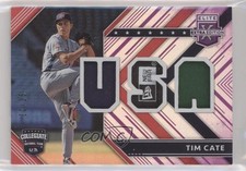 2018 Panini Elite Extra Edition USA Materials Purple 22/25 Tim Cate #USAM-TC uk2