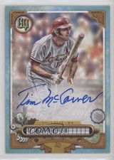 2022 Topps Gypsy Queen Gypsy Queen Auto Blue 8/99 Tim McCarver #GQA-TM Auto 0t2
