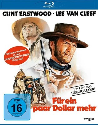 Für ein paar Dollar mehr Blu-ray Clint Eastwood Sergio Leone Western Uncut