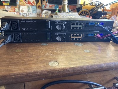 2x NetBotz Rack Monitor 250 - kostenlose UK-Lieferung