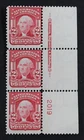 CKStamps: US Stamps Collection Scott#319 Strip Mint NH OG Selvage H
