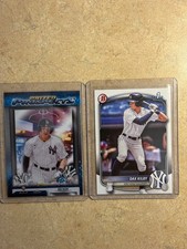 2025 Bowman Draft DAX KILBY Prized Prospects Chrome Insert & 1st Bowman Paper