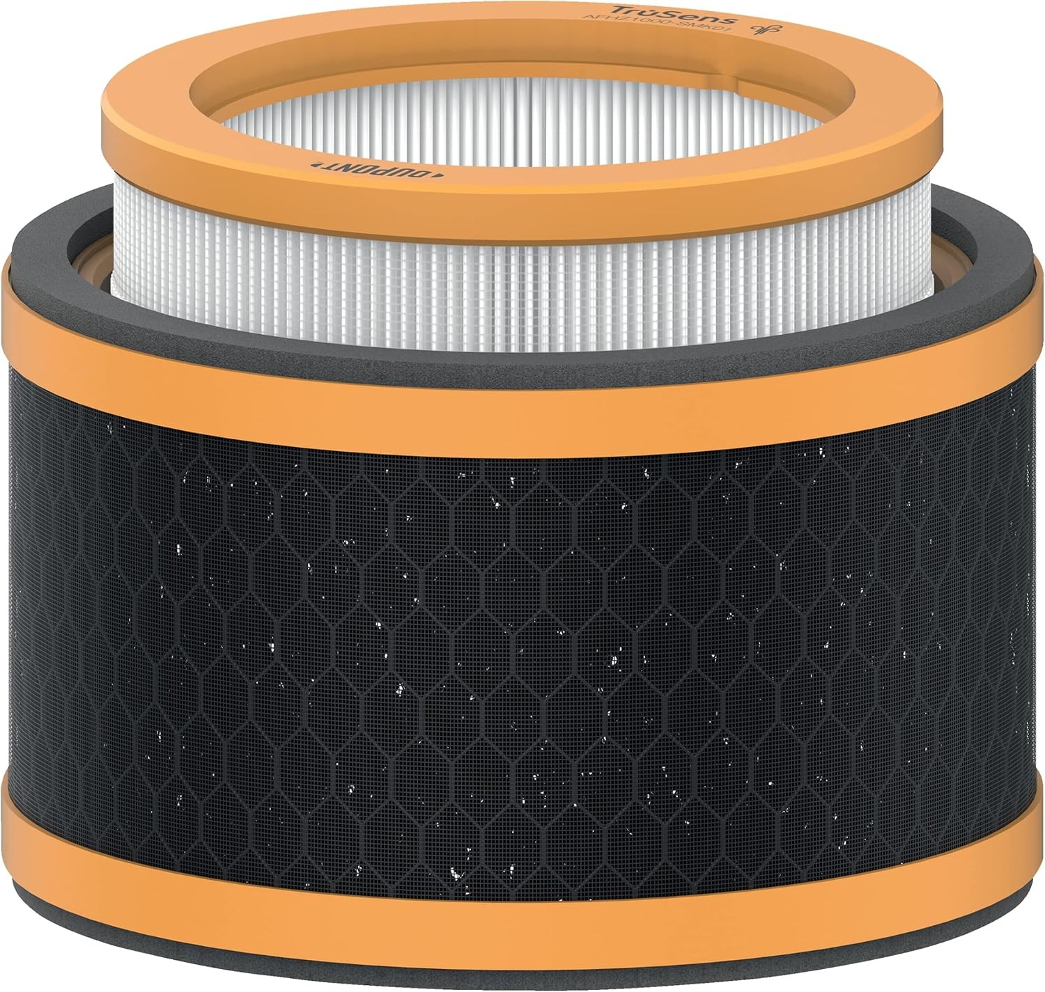 Leitz Trusens Odour And VOC Replacement 3-in-1 HEPA Filter, Mesh Prefilter, Car