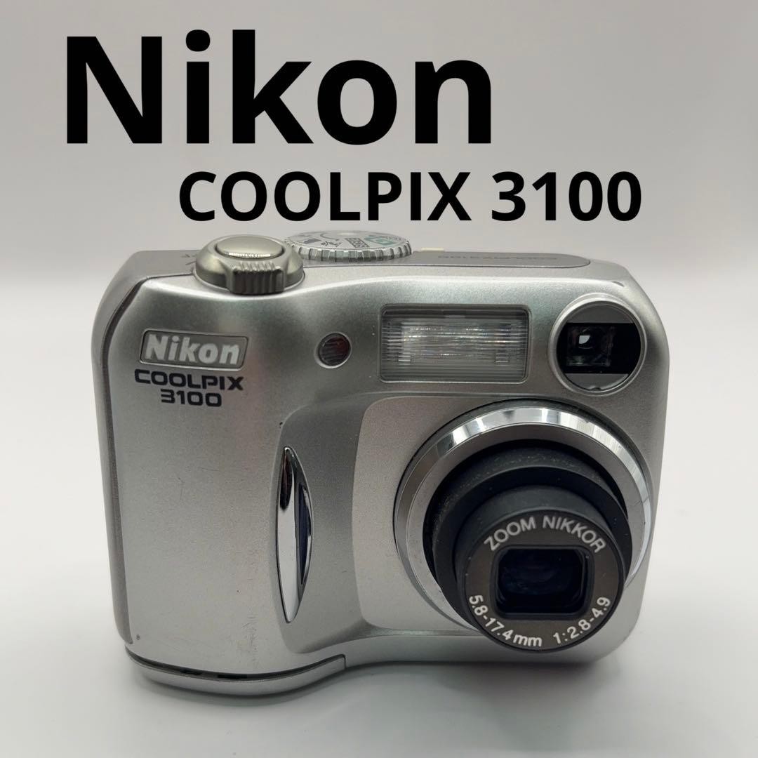Nikon COOLPIX 3100 コンパクトデジタルカメラ Nikon COOLPIX 3100 Compact Digital Camera Tested Working Seller