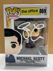 SIGNED Funko Pop! THE OFFICE - MICHAEL SCOTT #869 COA AUTHENTICATED Free Shippin