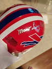 Marv Levy Signed Bills Mini Helmet Inscribed "HOF '01" Free Shipping!