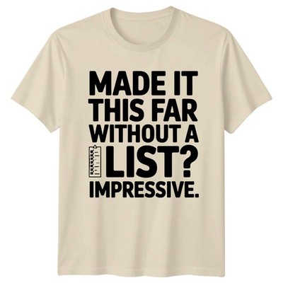Made It This Far Herren T-Shirt ADHS Psychische Gesundheit Geschenk für Ihn