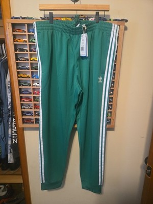 adidas Originals Men's Adicolor Classics SST Superstar Track Pants Green XL