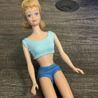 Vintage Mattel 860 Straight Leg Midge Barbie Doll w Original Swimsuit - JAPAN