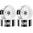 GLOBACT 1.9 Beadlock Wheels Rims RC Wheel Hub for TRX4 TRX6 Axial SCX10 I II ...