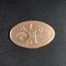 Killarney Clover Busch Gardens Face Tree - Press Coin Elongated Penny Souvenir
