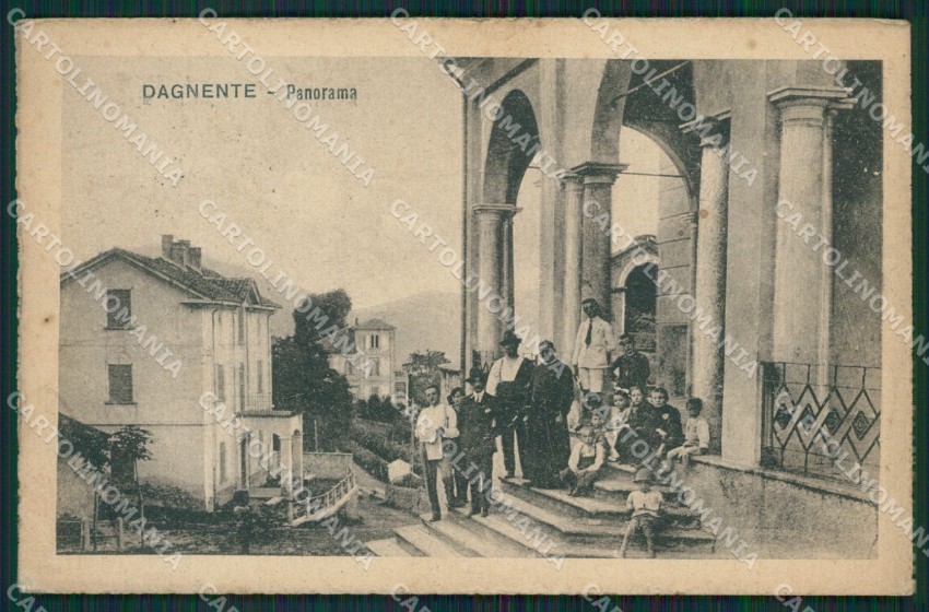 Novara Arona Dagnente cartolina QZ1055