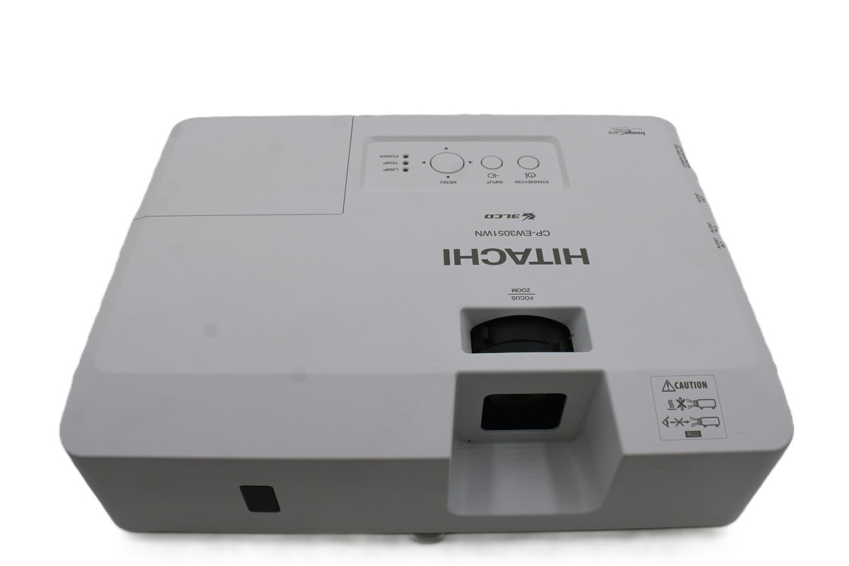 Hitachi CP-EW3051WN 3LCD WXGA 3200 Lumens Projector 28 Lamp Hours
