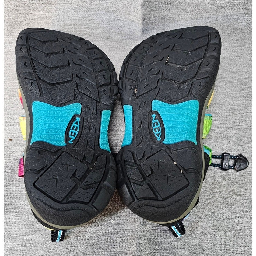 NUOVI sandali da acqua Keen Little Kids Newport H2 arcobaleno tinta unita giovani 3 EU 35