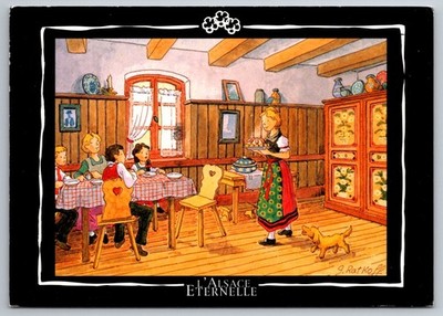 AK L`Alsace Eternelle - Rien de tel qu`une bonne choucroute 