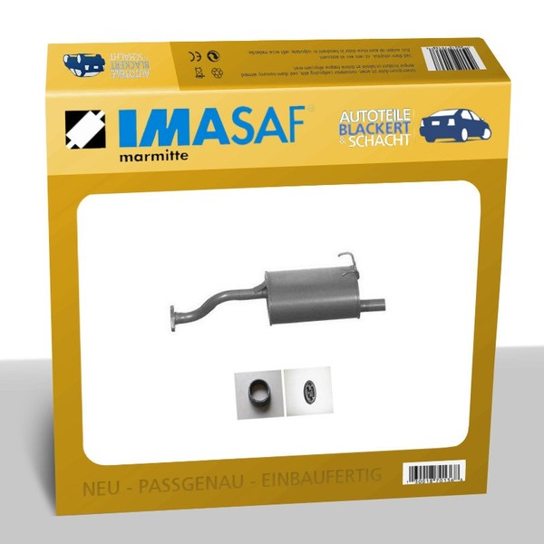 Imasaf ESD Auspuff Endtopf für Honda Civic IV Hatchback Civic V Hatchback-image