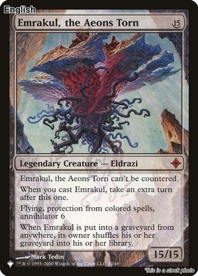 Emrakul, the Aeons Torn EN [LIST - 4/248] - NM TCG MTG