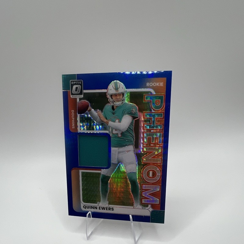 Panini 2025 Donruss Optic Quinn Ewers Dolphins Phenoms Prizm #RPBH-QES