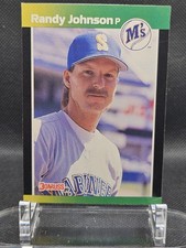 Donruss 1989 Randy Johnson Rookie #80 Seattle Mariners MLB Baseball Card
