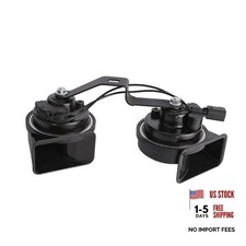 Horn Assembly with Bracket Compatible with 2014-2020 GMC Sierra 1500 Yukon